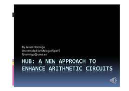short video introducing HUB